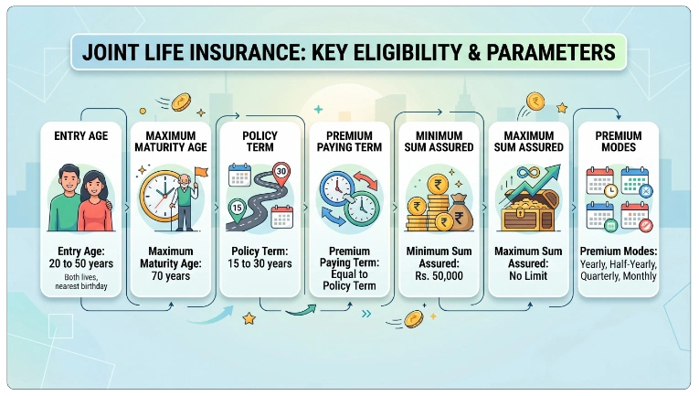 Eligibility Criteria for LIC Jeevan Saathi Plan 89 Calculator