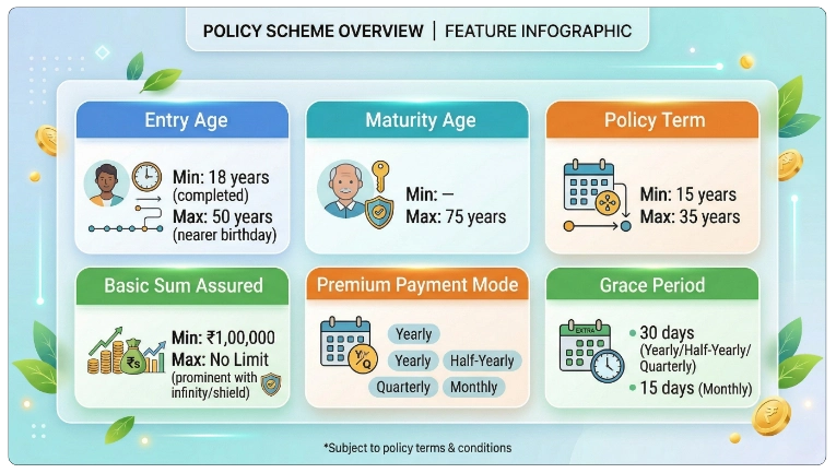 Eligibility Criteria of LIC New Jeevan Anand Plan 915