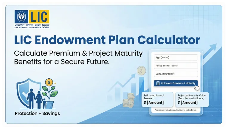LIC Endowment Plan Calculator