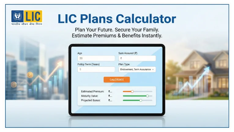 LIC Plans Calculator
