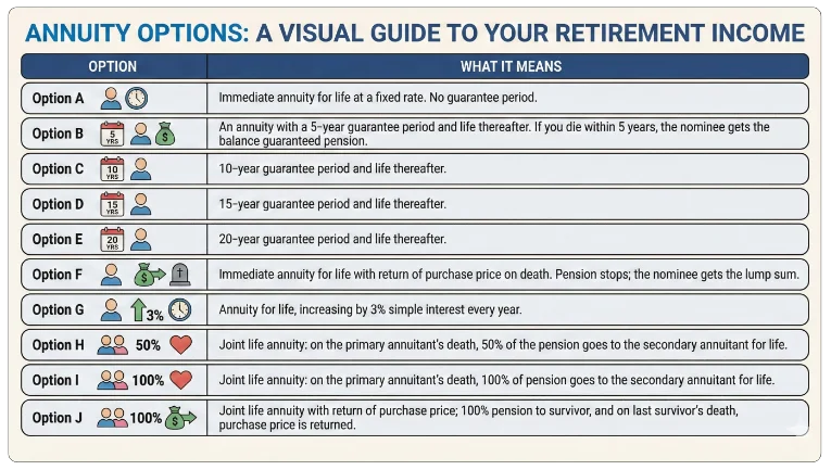 All 10 options in Jeevan Akshay VII 857