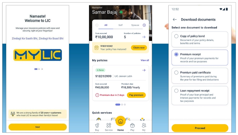 LIC All In One App