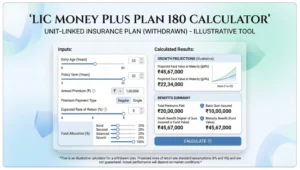 LIC Money Plus Plan 180