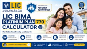 LIC Bima Platinum Plan 770